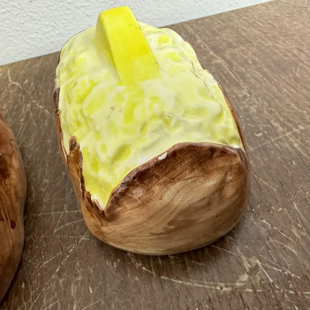 Vintage porcelain baked